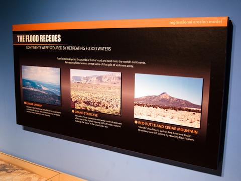 Sign: The Flood recedes