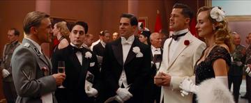 Still of the party scene in Inglourious Basterds